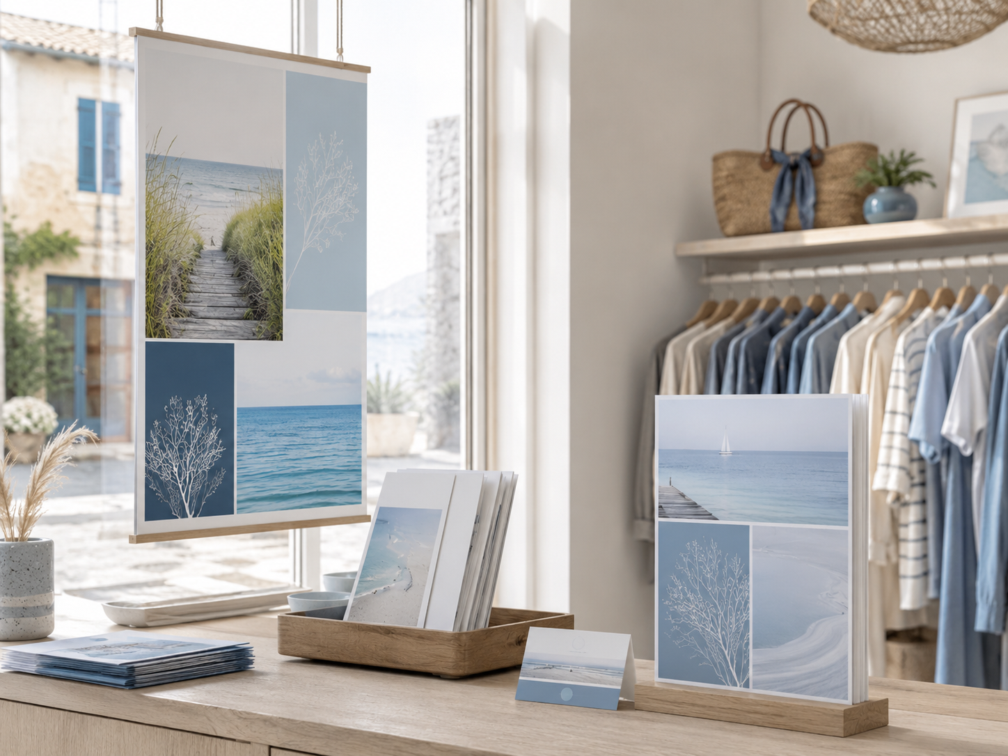 Supports imprimés pour commerces et boutiques